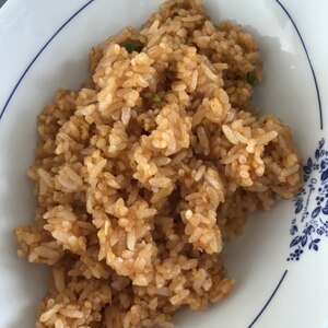 炊飯器でケチャップライス♪